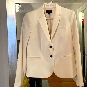J.Crew Schoolboy Blazer in Ivory - size S, NWOT